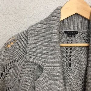 Theory wool blend cardigan sweater